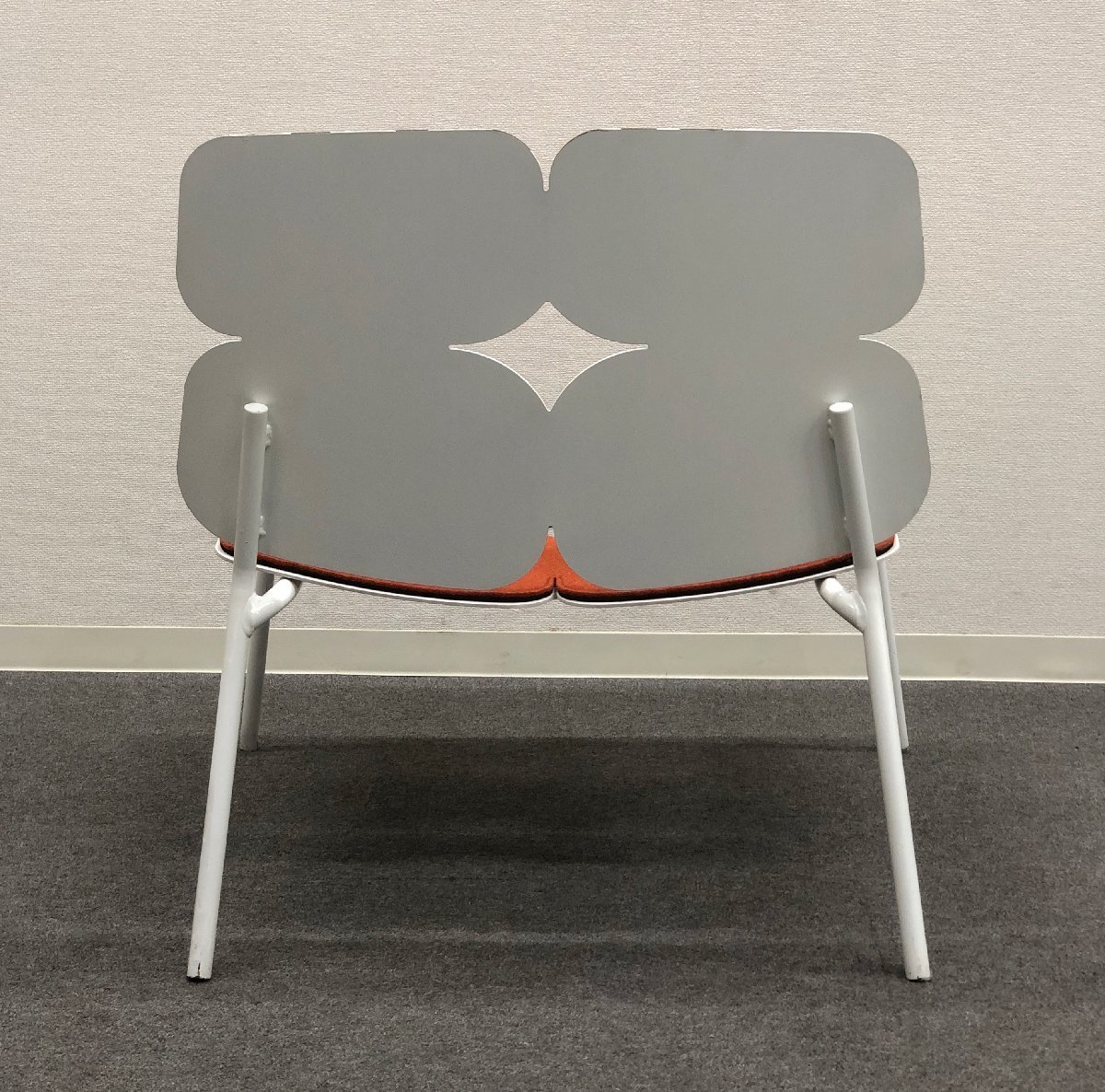 ■BART/バート社■Leaves Chair/リーブスチェア アイアン 白　パトリシアウルキオラ ACTUS取り扱い★埼玉発送★_画像5