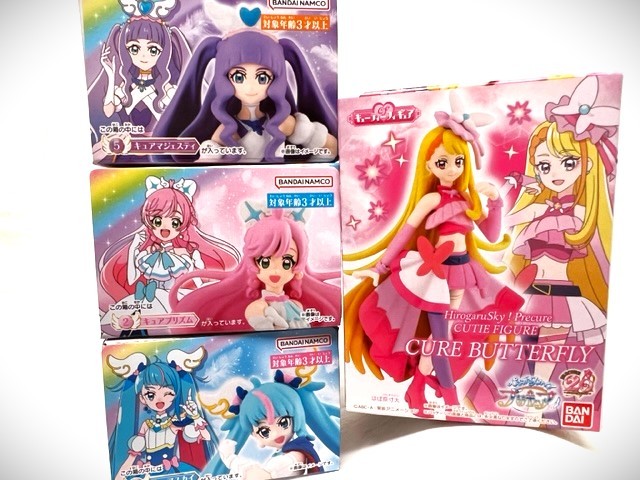 hi... Sky! Precure 4 cutie - figure kyu Aska ip rhythm butterfly Soaring Sky Pretty Cure Majesty present 