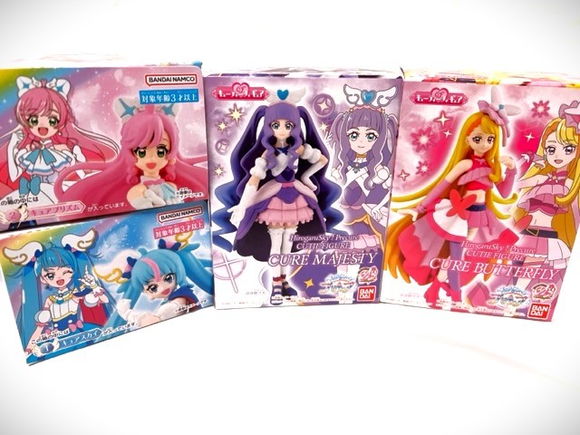 hi... Sky! Precure 4 cutie - figure kyu Aska ip rhythm butterfly Soaring Sky Pretty Cure Majesty present 