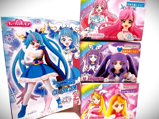 hi... Sky! Precure 4 cutie - figure kyu Aska ip rhythm butterfly Soaring Sky Pretty Cure Majesty present 