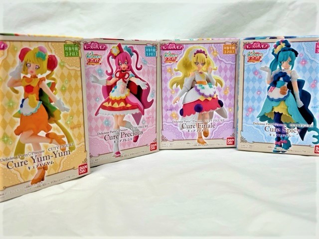 デリシャスパーティ プリキュア 4 キューティー フィギュア キュア フィナーレ Pretty Cure Gift Christmas Xmas プレゼント クリスマス_画像6