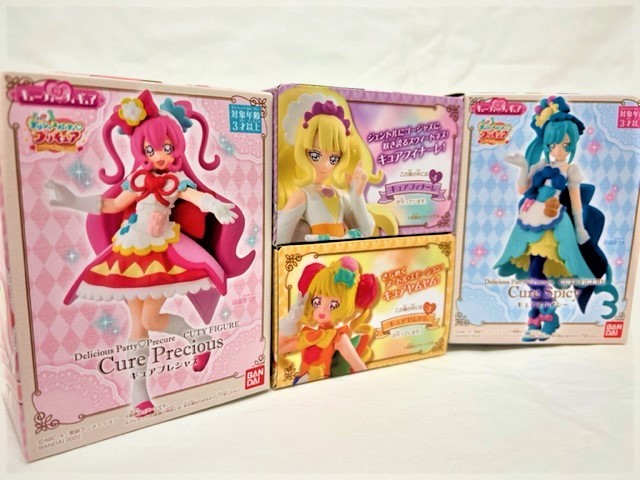 デリシャスパーティ プリキュア 4 キューティー フィギュア キュア フィナーレ Pretty Cure Gift Christmas Xmas プレゼント クリスマス_画像1