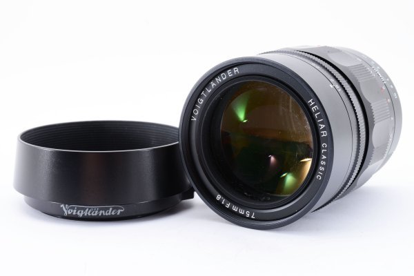 ADS2821★ 外観美品 ★ Voigtlander フォクトレンダー HELIAR Classic ヘリアー クラシック 75mm F1.8