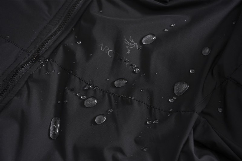 ARC'TERYX Leaf Cold Wx Lt Gen 2 アークテリクス 中綿入りジャケット メンズ フード付き 防風 黒 中綿入りコート ブルゾン Lサイズ_画像4