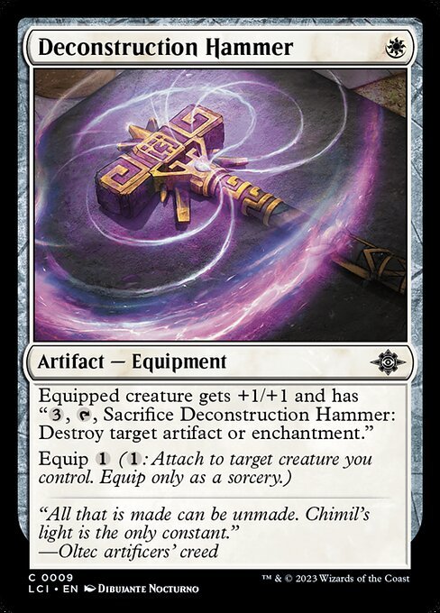 解体ハンマー/Deconstruction Hammer <Foil> (LCI_0009) 英語版
