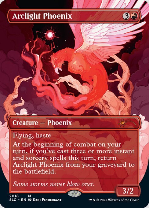 MTG ■赤/英語版■ 《弧光のフェニックス/Arclight Phoenix》★FOIL★ Secret Lair SLD_画像1