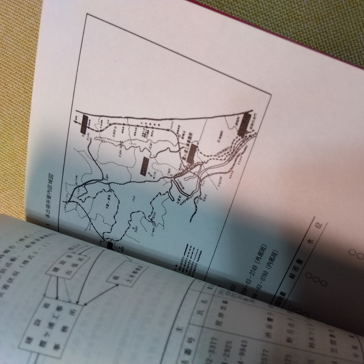 霞ヶ浦工事事務所　洪水対策計画書　ポケット版　平成11年度_画像7