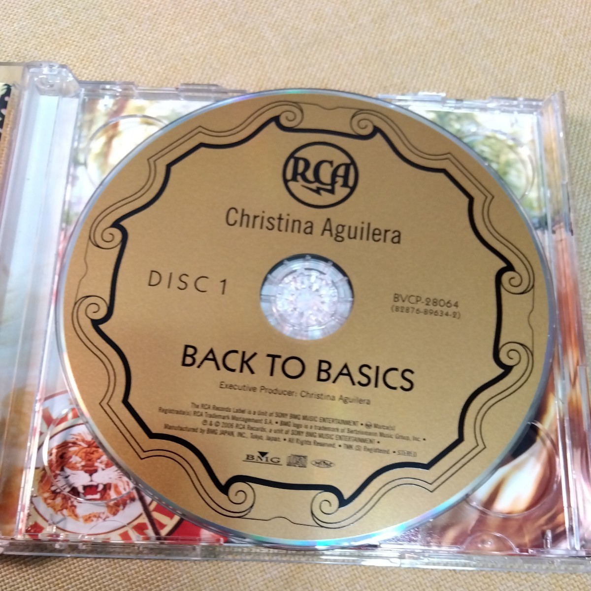 『Christina Aguilera/Back To Basics(2006)』(2CD,2006年発売,BVCP-28064/5,国内盤帯付き　クリスティーナ・アギレラ　_画像5