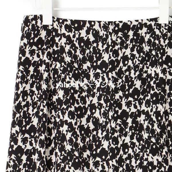【ＩＣＢ】【洗える】シルエットフラワープリント マーメイドスカート（Ｍサイズ）新品_画像3