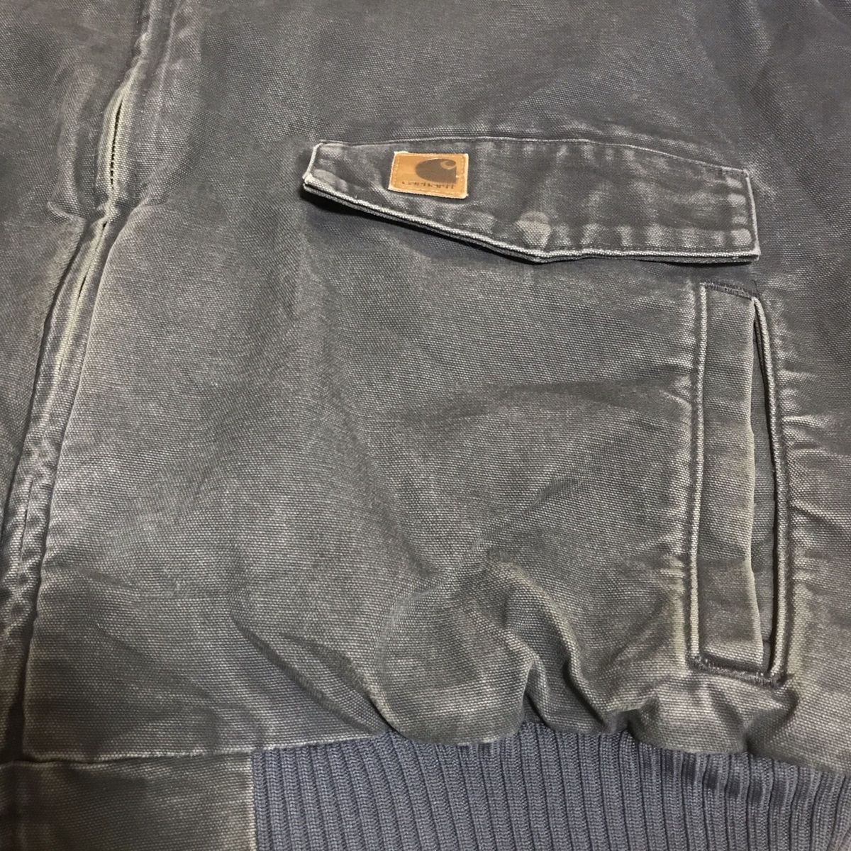 Carhartt カーハート ダック ジャケット J165 革パッチ 2XL 古着 Carhartt カーハート ダック ジャケット J165 革パッチ 2XL 古着