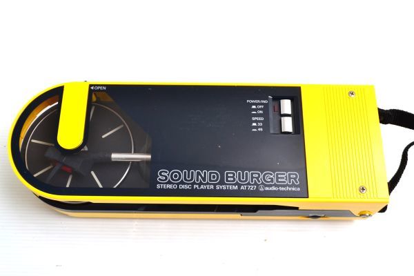 M893V35V//SOUND BURGER AT727 サウンド バーガー ステレオ ターンテーブル レコードプレーヤー_画像1