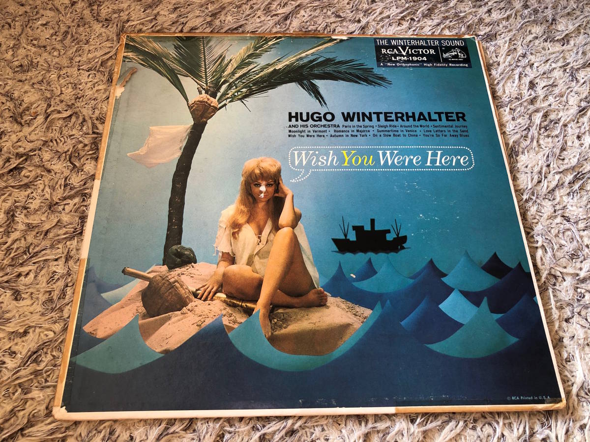 Hugo Winterhalter And His Orchestra - Wish You Were Here (US盤)の画像1