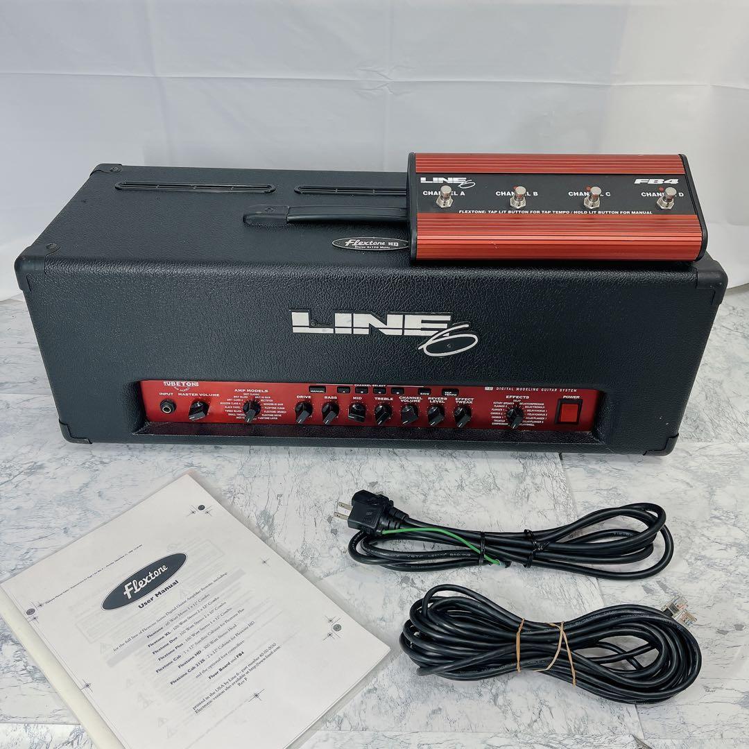 LINE6 FLEXTONE HD ギターヘッドアンプ　フットペダル付き_画像2