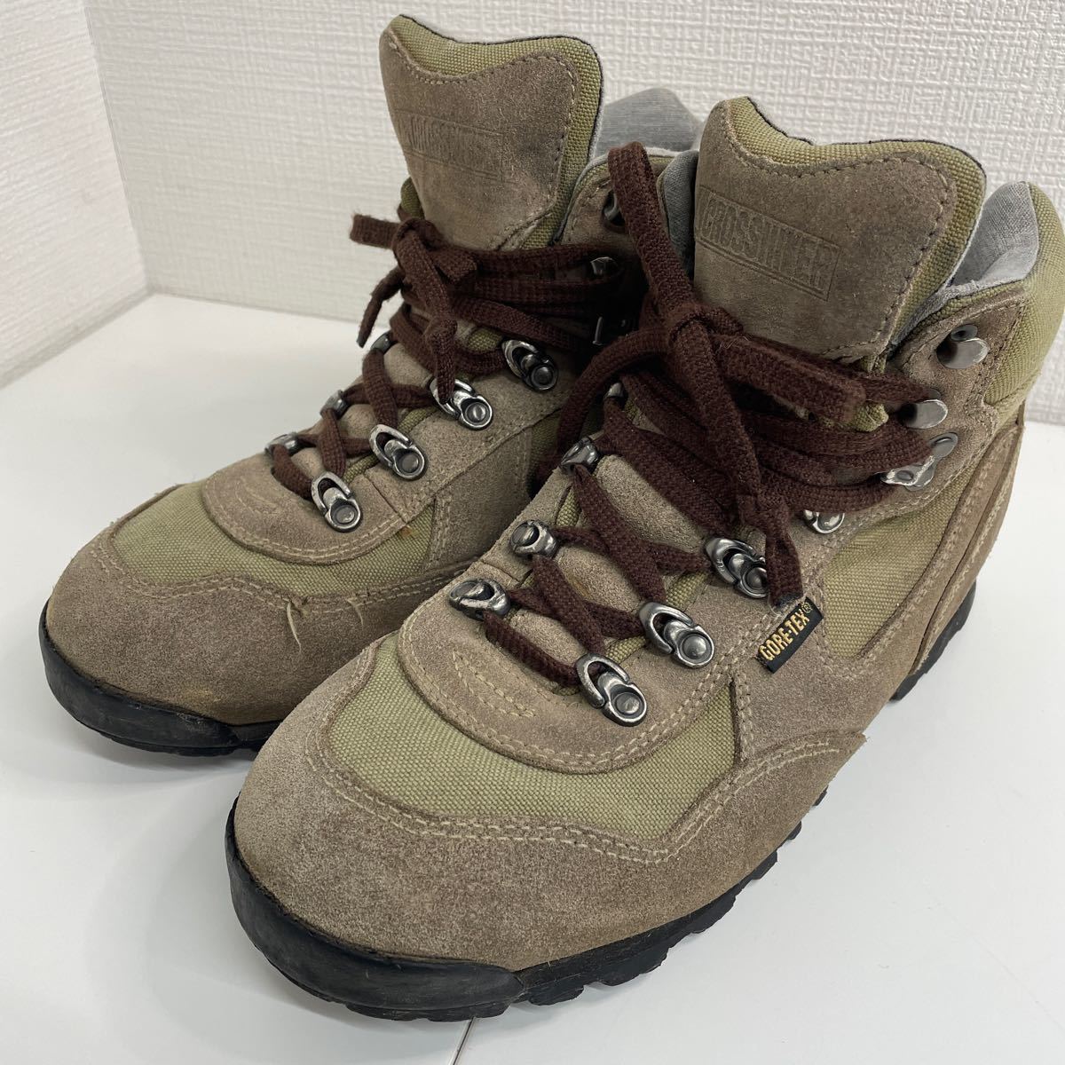 CROSSHIKER GORE TEX トレッキングシューズ クロスハイカー ゴアテックス トレッキングブーツ_画像2