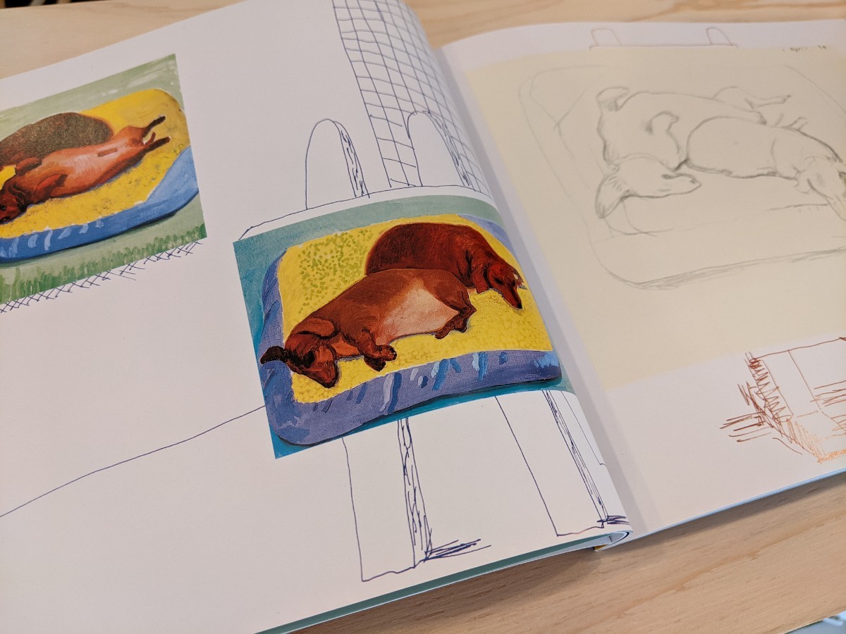 【洋書】【新品】David Hockney Dog Days / デイヴィッド・ホックニー 犬 画集 ダックスフンド_画像7