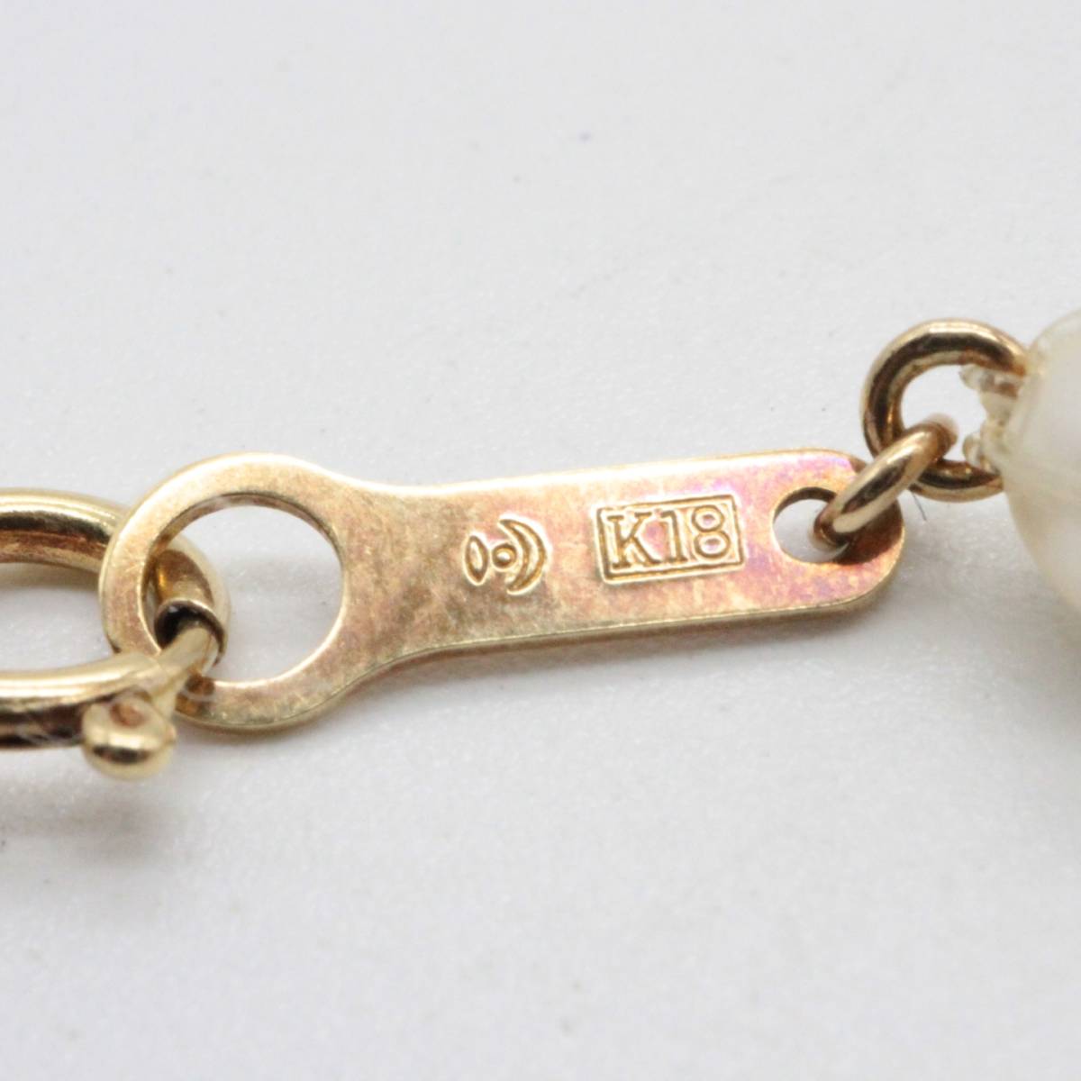 美品】TASAKI タサキ 淡水パール 5連ワイヤー ネックレス K18YG 美品】TASAKI タサキ 淡水パール 5連ワイヤー ネックレス K18YG