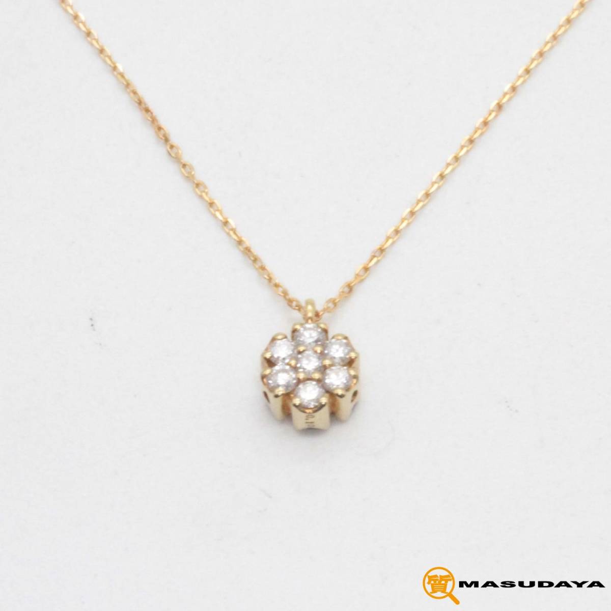 ◆◇【美品】PonteVecchio ポンテヴェキオ ペリドット/ダイヤモンド リバーシブル ネックレス K18YG◇◆