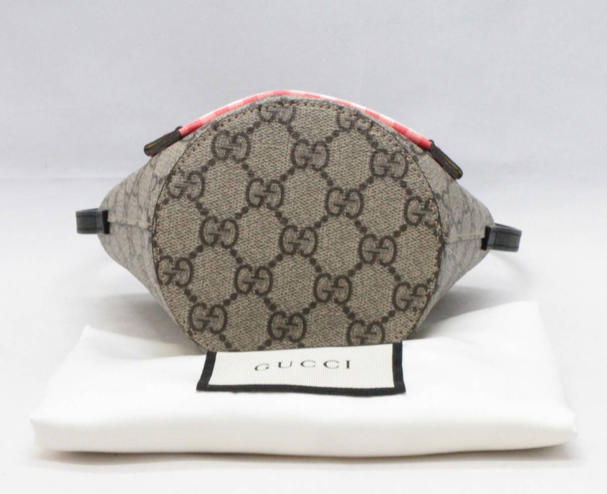 ◆◇【未使用展示品】GUCCI グッチ チルドレンズ GGスプリーム ひよこバック◇◆_画像8