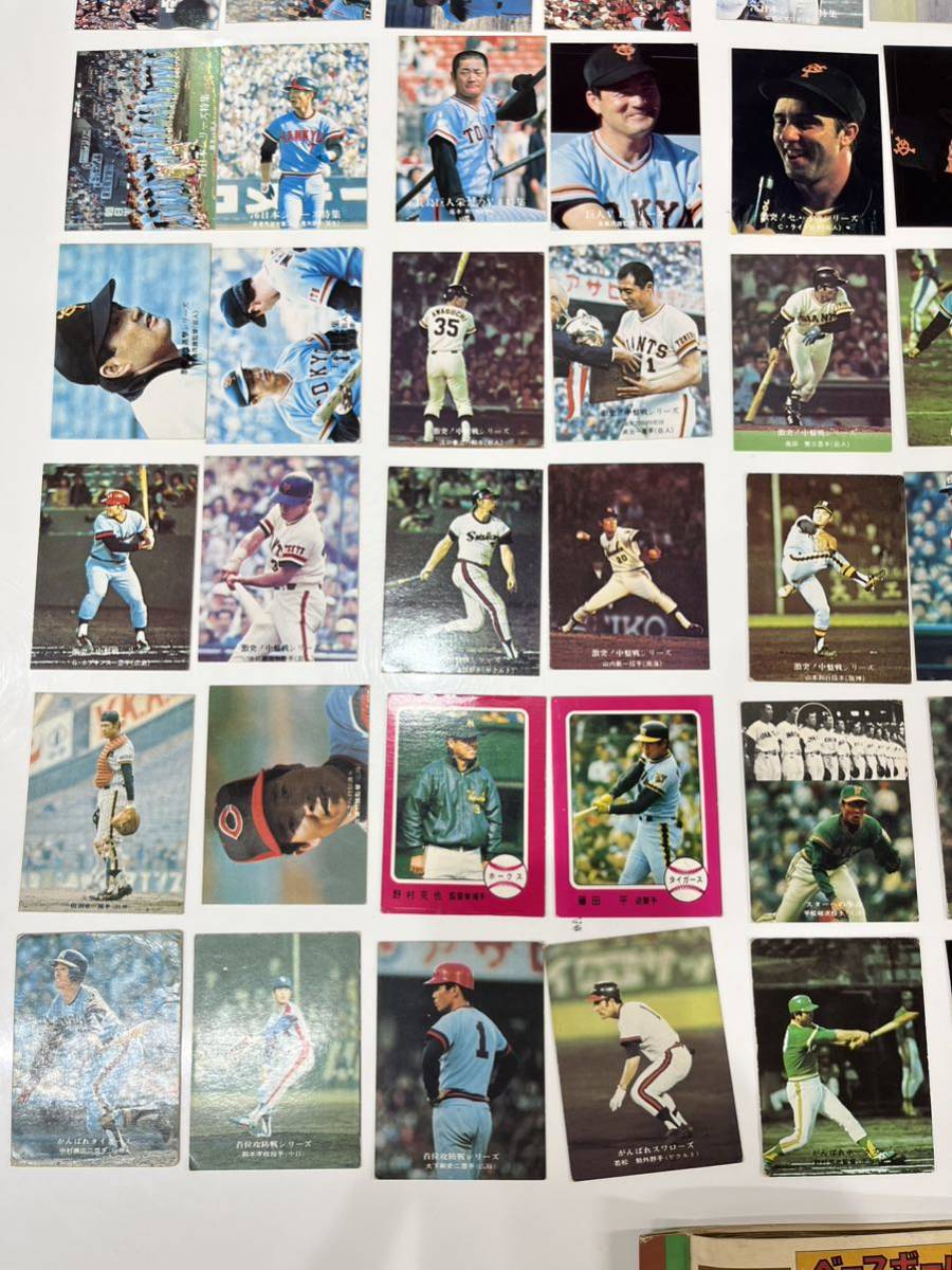 ■当時物■昭和レトロ■カルビープロ野球カード　1973〜1976年　70枚セット ■カードアルバム (ポケット野球ブック)ベースボール_画像5