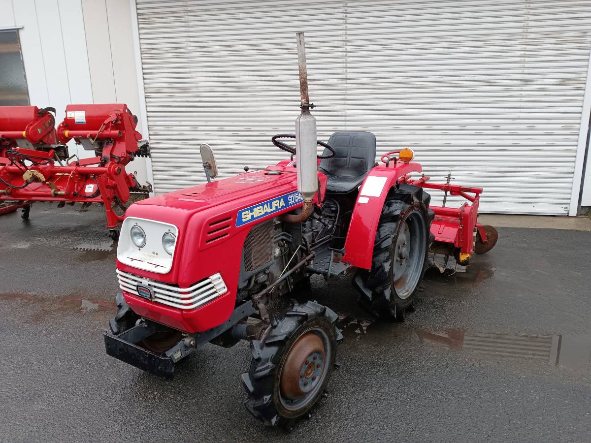 岩手 シバウラ トラクター SD1540B 15馬力 771時間 ディーゼル ４WD SIBAURA 中古 店頭販売 農機具市場 矢巾店_画像1