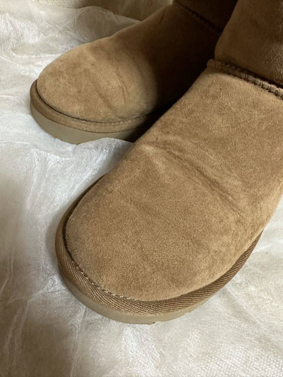 中古品★UGG★ W kelly ムートンブーツ size5 CHE_画像2