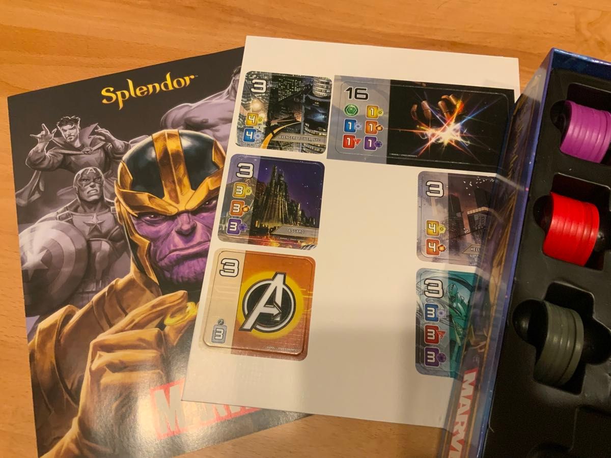 Marvel Splendor 宝石の煌き ボードゲーム (英語版) 海外輸入品