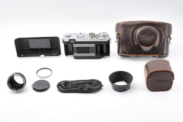 Nikon S3 レンジファインダー フィルムカメラ + Nikkor-S 50mm f/1.4 レンズ セット 動作確認済 #263A_画像10
