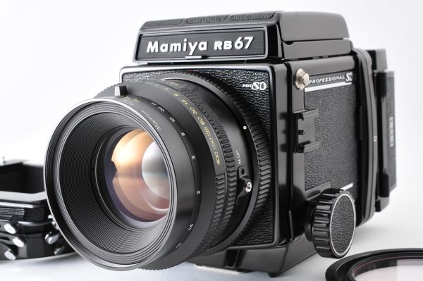Mamiya RB67 Pro SD + K/L 127mm F3.5 L Lens + 120/220 Film Back Holder + Bellows Lens Hood #268A_画像1