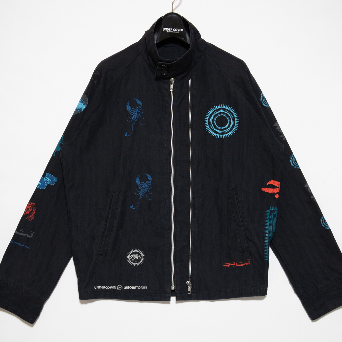 UNDERCOVER 04SS Languid期 マルチプリントブルゾン アンダー UNDERCOVER 04SS Languid期 マルチプリントブルゾン アンダー