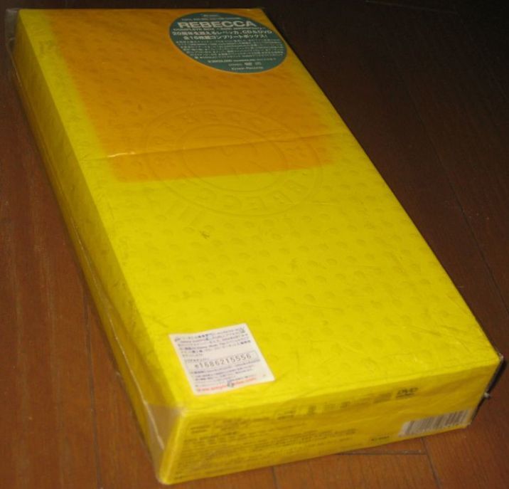 完全生産限定盤！レベッカ（REBECCA）・10CD & 6DVD・「REBECCA COMPLETE BOX ~ 20th annniversary ~」 の画像1