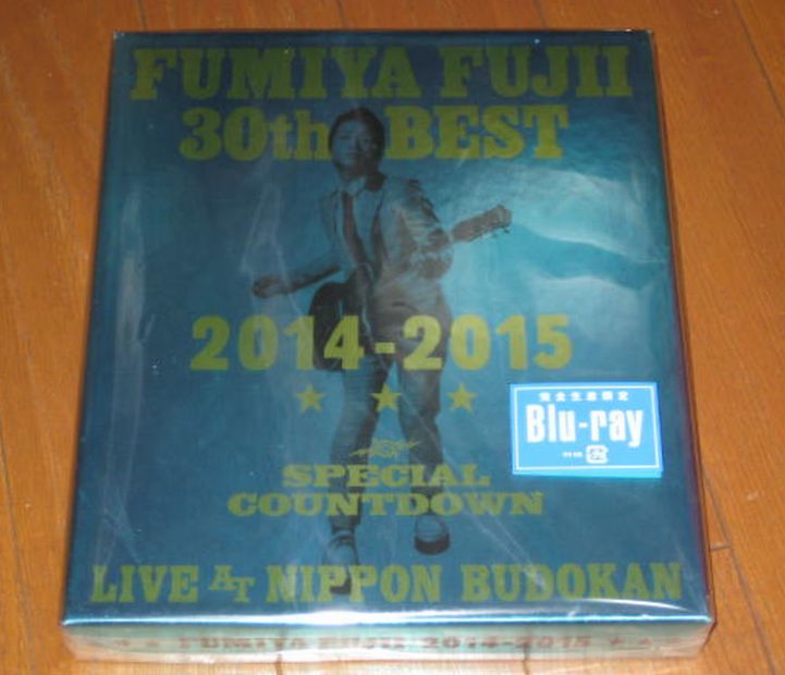 FC限定盤！藤井フミヤ（チェッカーズ）・Blu-ray・「30th BEST 2014 - 2015 SPECIAL COUNT DOWN LIVE AT NIPPON BUDOKAN」_画像1