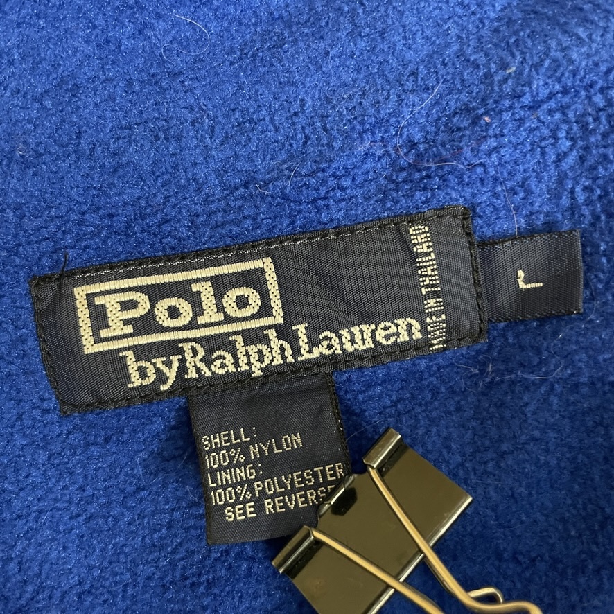 POLO RALPH LAUREN ポロラルフローレン スウィングトップ ブルゾン ジャンパー 90s L ブラック_画像4