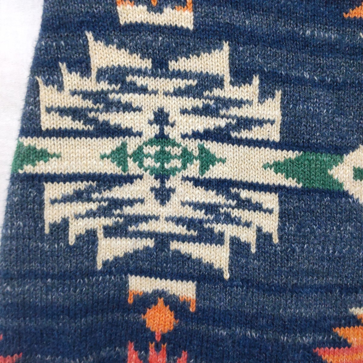POLO Ralph Lauren LAP skirt neitib pattern to coil skirt Polo Ralph Lauren cotton knitted chimayo pattern 