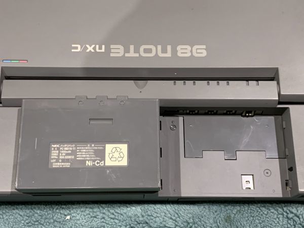 12-148-100 NEC 98NOTE NX/C パーソナルコンピュータ PC-9801NX/C　PC-9801NC-12 ノートパソコン(通電不可)_画像8