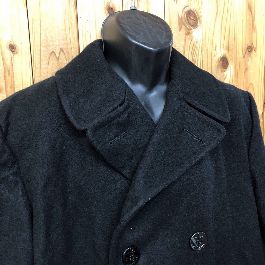 DSCP /QUARTERDECK COLLECTION /46L men's wool coat double pea coat i Karrimor k button military jacket winter outer 