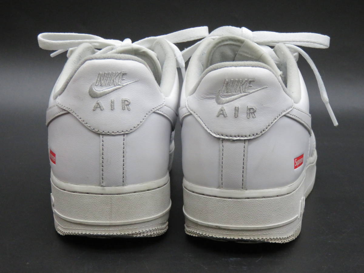 NIKE ナイキ　Supreme × Nike Air Force 1 Low エアフォース 1 ホワイト CU9225-100 29cm_画像3