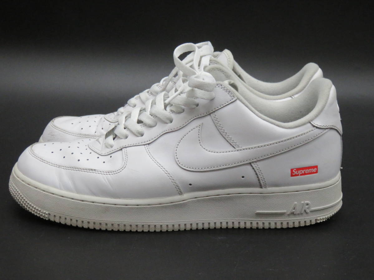 NIKE ナイキ　Supreme × Nike Air Force 1 Low エアフォース 1 ホワイト CU9225-100 29cm_画像4