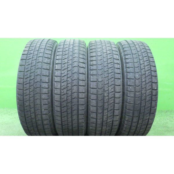 ブリヂストン BLIZZAK VRX2 155/65R14 4本SET■2019年製7~8分山スタッドレス■中古 特筆すべき損傷なし■帯広市手渡し可■N-BOX,ワゴンR等_画像1