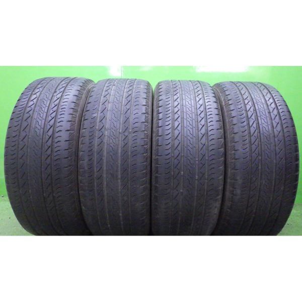 ブリヂストン DUELER H/T 850 235/55R18 4本SET■2020年製7分山オンロード■中古 若干のシワあり■帯広市手渡し可■RAV4,ハリアー等に_画像1