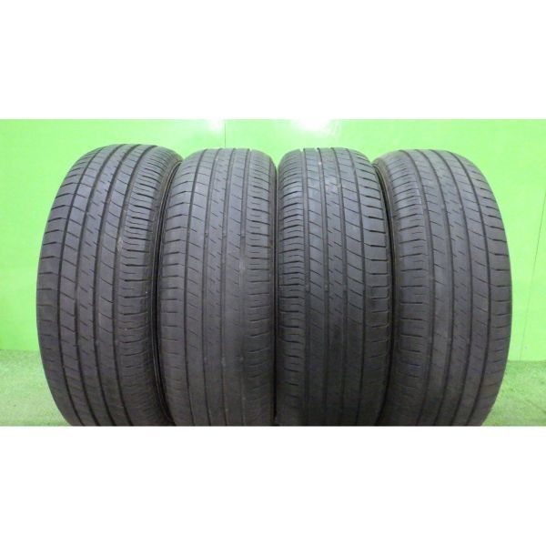 ダンロップ LE MANS V 195/65R15 4本SET■2019年製6~9分山オンロード■中古 1本に表面に小さい傷あり■帯広市手渡し可■ヴォクシー,ノア等_画像1