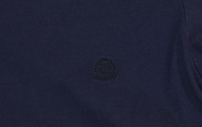 ネイビー 肩チェック BLUE LABEL CRESTBRIDGE ブルーレーベルクレストブリッジ カジュアル レディース 婦人 トップス インナー Tシャツ 38_画像3