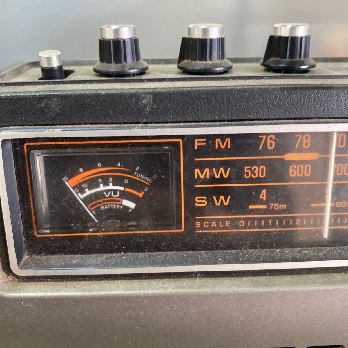 昭和レトロ ナショナル カセットテープ レコーダー RQ-545 中古 昭和レトロ ナショナル カセットテープ レコーダー RQ-545 中古