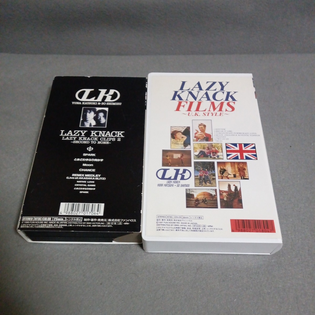 Lazy Knack Flims Clips 2 ビデオ 2本セット　VHS レイジー・ナック_画像2