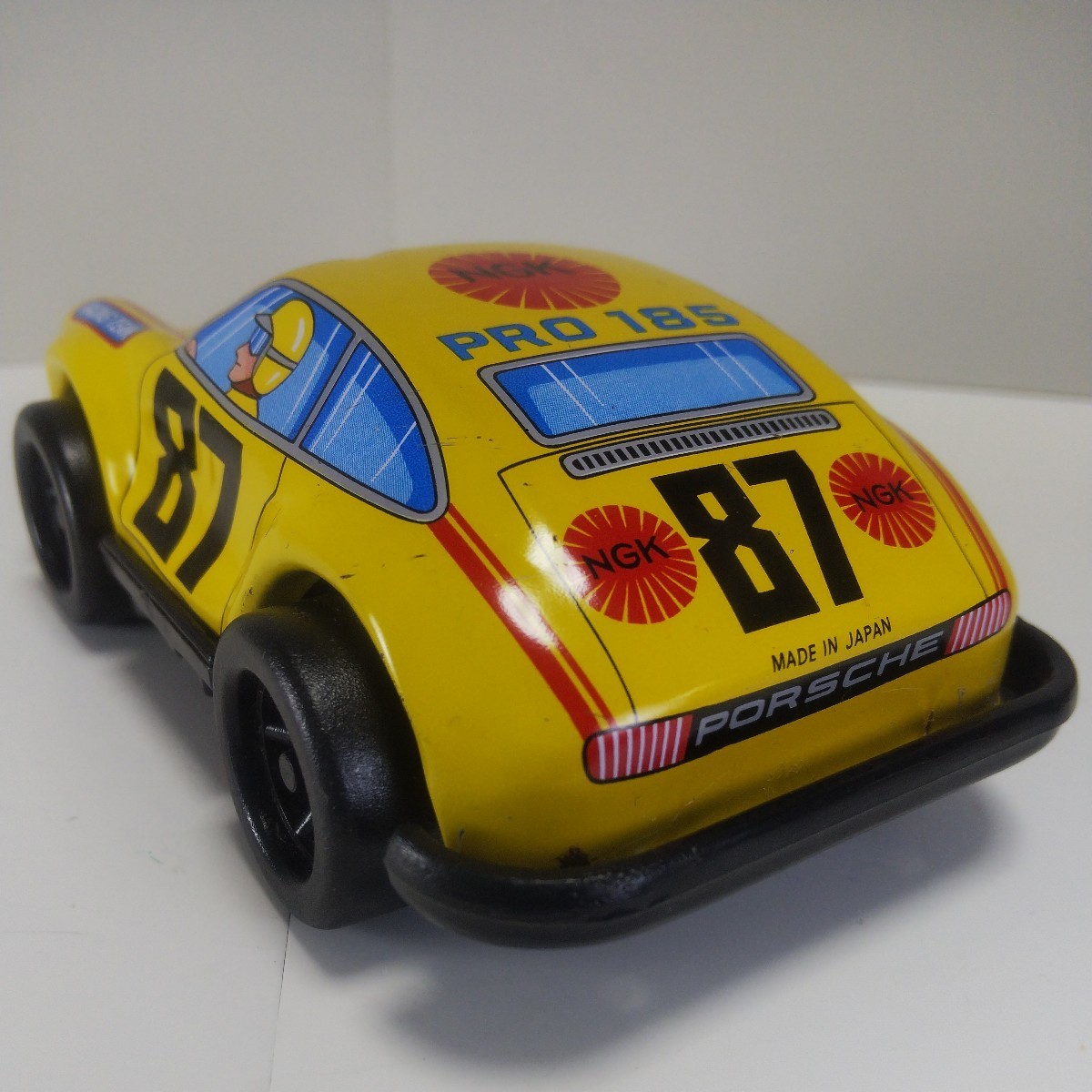 ブリキ ミニカー ポルシェ 911 日本製 ジャンク_画像3