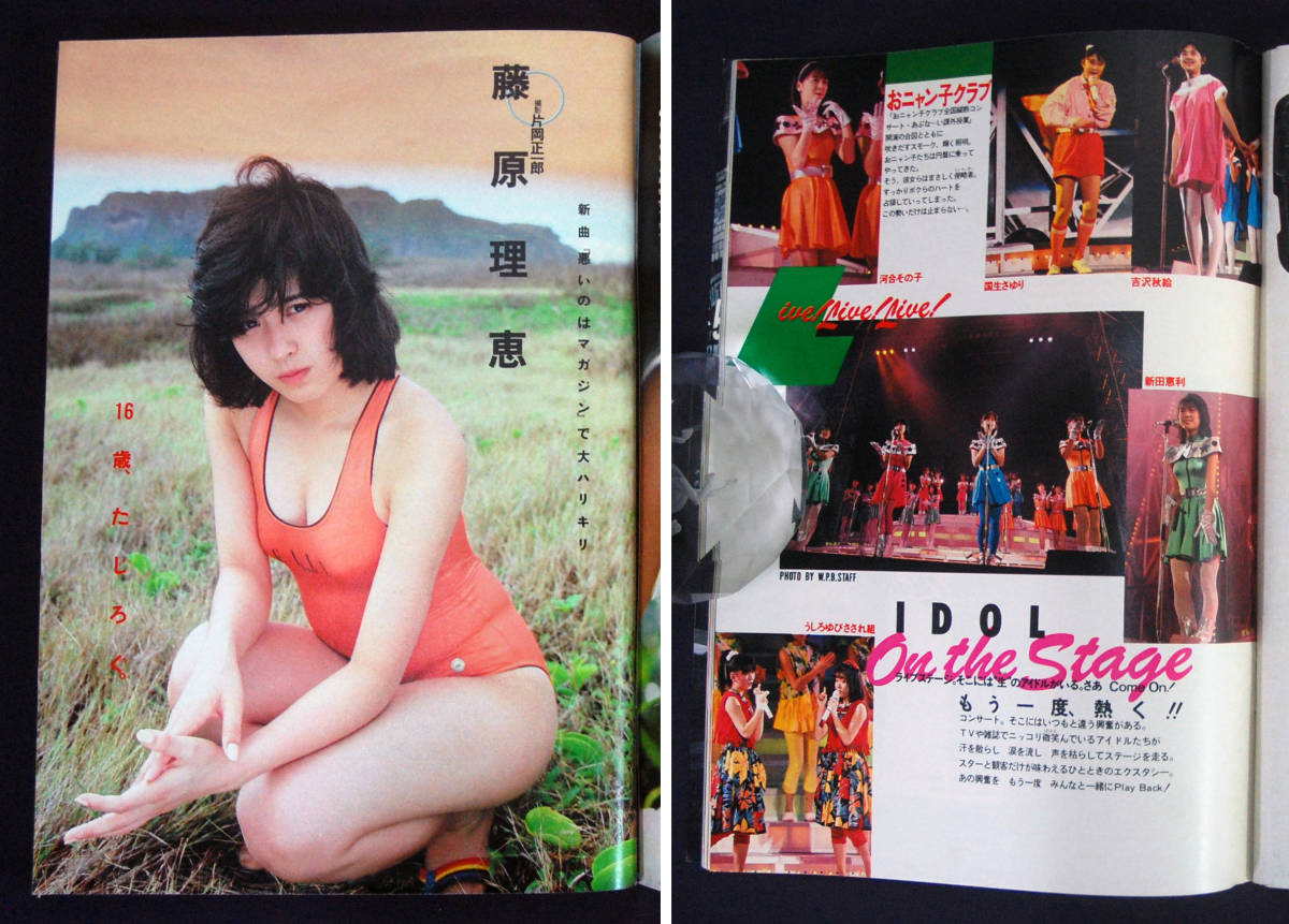 プレイボーイ1986年5月6日号藤原理恵(水着) 菊池桃子/宝生桜子/渡瀬ミク/本田美奈子/中山美穂/荻野目洋子/かとうみゆき /三原順子ほか-Funbid香港本地日本代購網站 プレイボーイ1986年5月6日号藤原理恵(水着) 菊池桃子/宝生桜子/渡瀬ミク/本田美奈子/中山美穂/荻野目洋子/かとうみゆき /三原順子ほか-Funbid香港本地日本代購網站