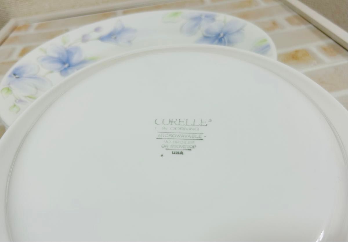 CORELLE  コレール皿　5枚　花柄プレート 23cm