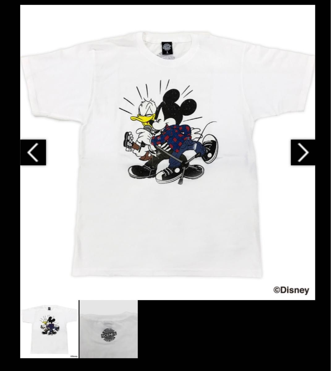 新品未開封 B'z&Disney コラボTシャツ　Lサイズ