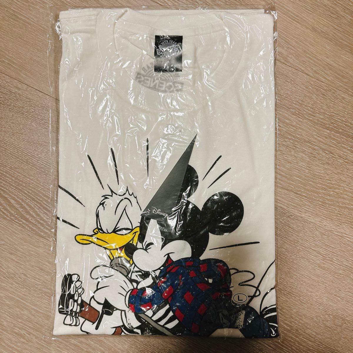 新品未開封 B'z&Disney コラボTシャツ　Lサイズ