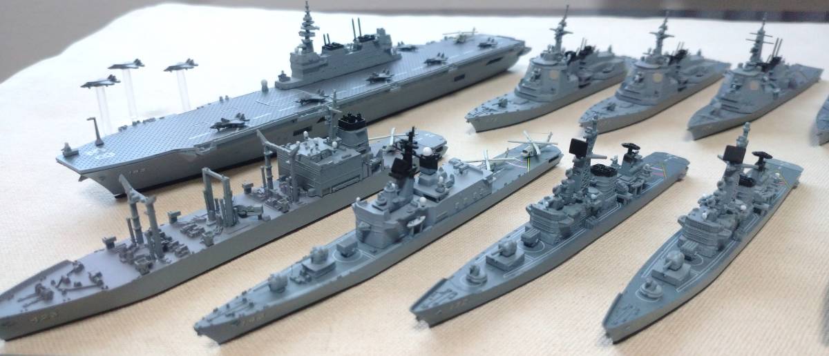 完成品 艦隊 16隻セット】 F-toys エフトイズ 1/1250 現用艦船 完成品 艦隊 16隻セット】 F-toys エフトイズ 1/1250 現用艦船