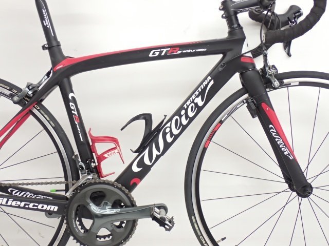 WILIER ロードバイク グランツーリズモ GRANTURISMO R/GTR Tiagra 2016年モデル 50cm ブラックレッドマット ウィリエール ◆ 6C54B-1_画像3